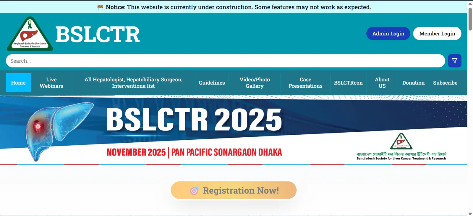 BSLCTR - Bangladesh Society for Liver Cancer screenshot