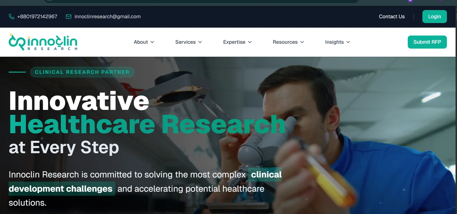 Innoclin Research screenshot
